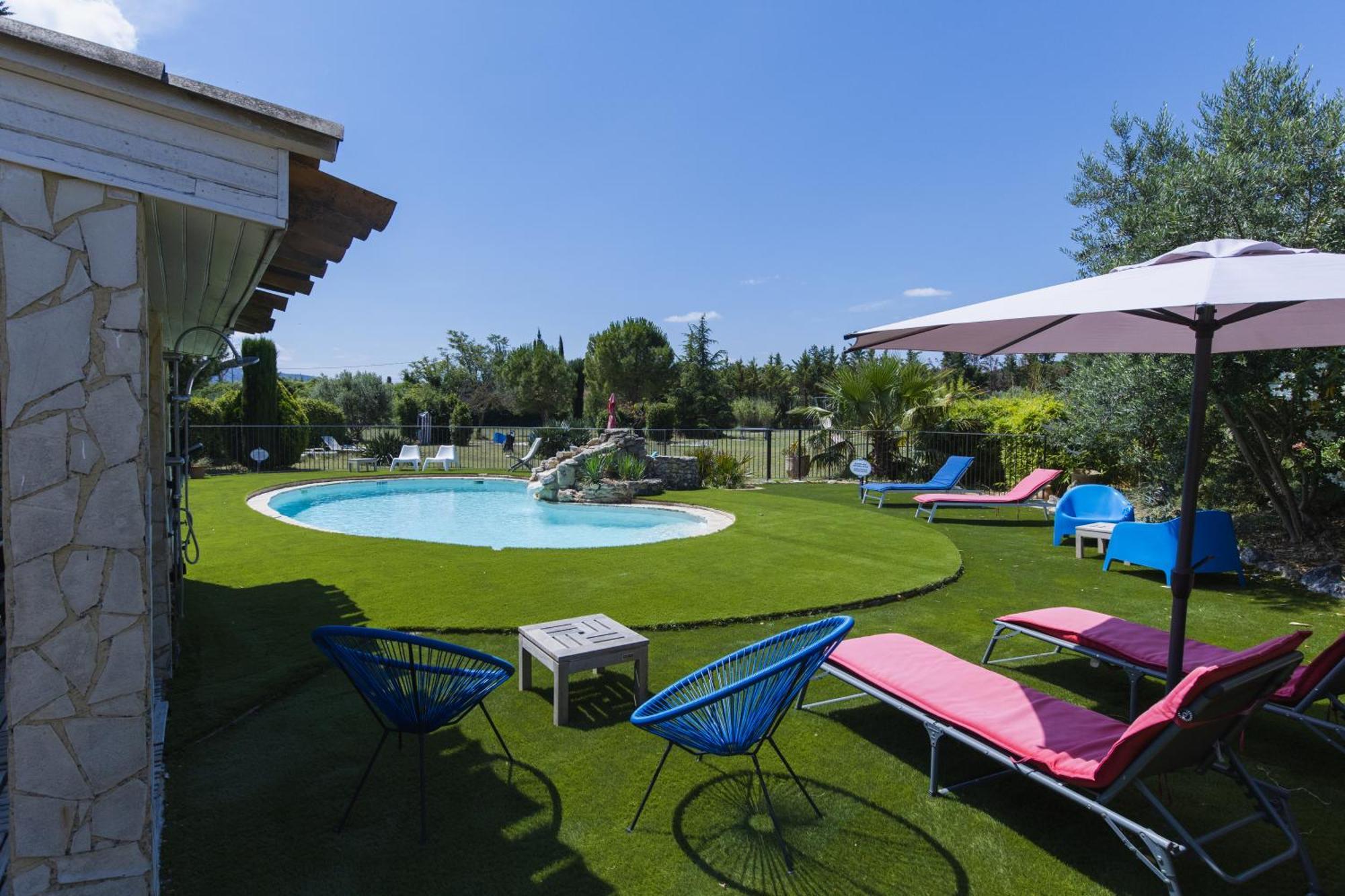 Chambre D'Hotes - B&B - Grand Luberon Chez Manon En Luberon Lagnes Esterno foto